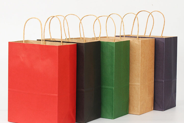 Color custom paper carry bag (3)