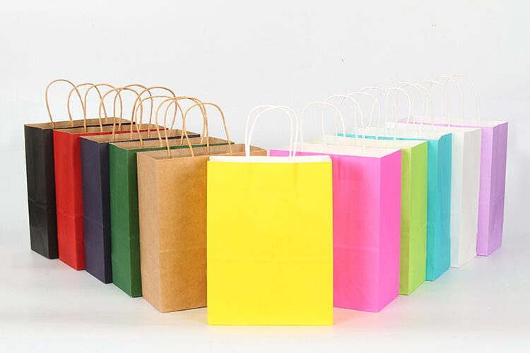 Color custom paper carry bag (4)