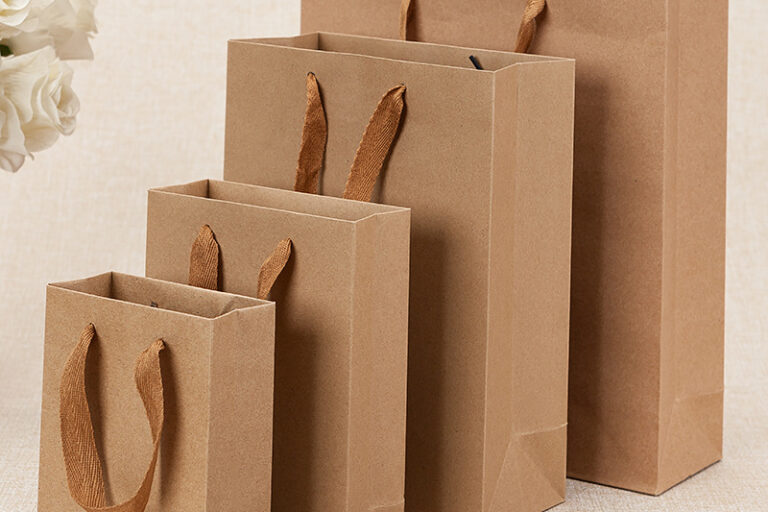 Thicken gift kraft paper bag (3)