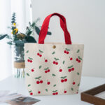 Cute Cartoon Cotton Carry Bags for Gifts and Promotions