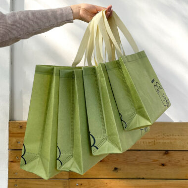Cute Cartoon Non-Woven Gift Bags for Kids Clothing and Wholesale Packaging 