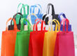 Custom Non-Woven Fashion Tote Bags for Girls' Clothing Store & Promotions