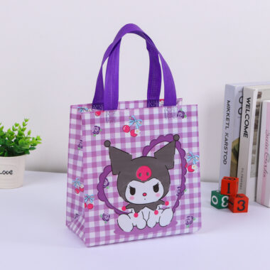 Sanrio Cartoon Non-Woven Tote Bags for Kids Gift Packaging & Wholesale